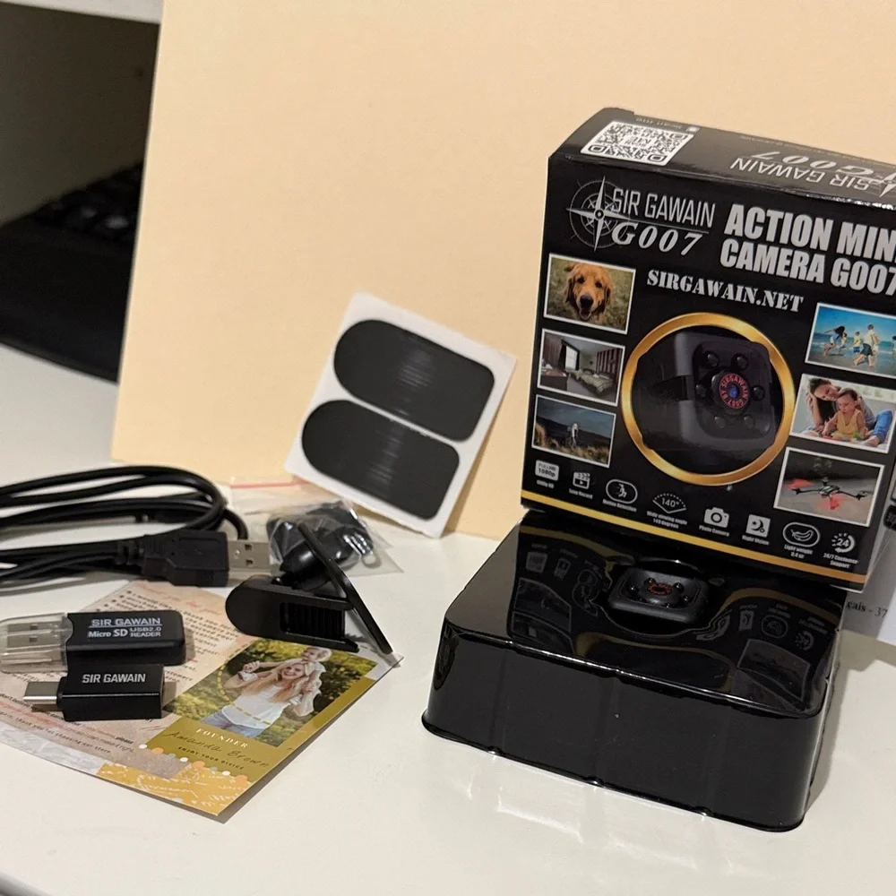 Action Mini Camera G007 - Black